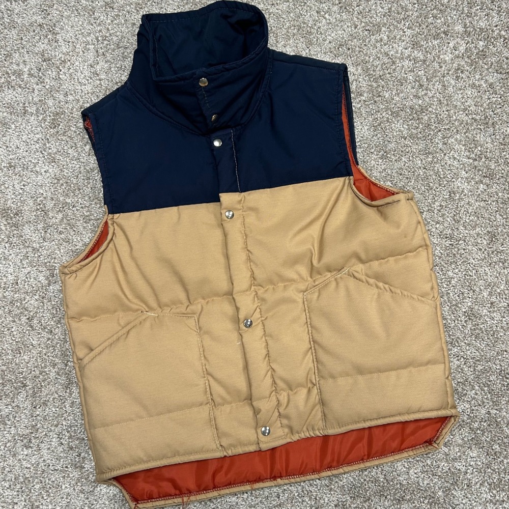 Best Jim Catfish Hunter Puffer Vest Vintage Men Size Medium USA Outdoor Gorpcore